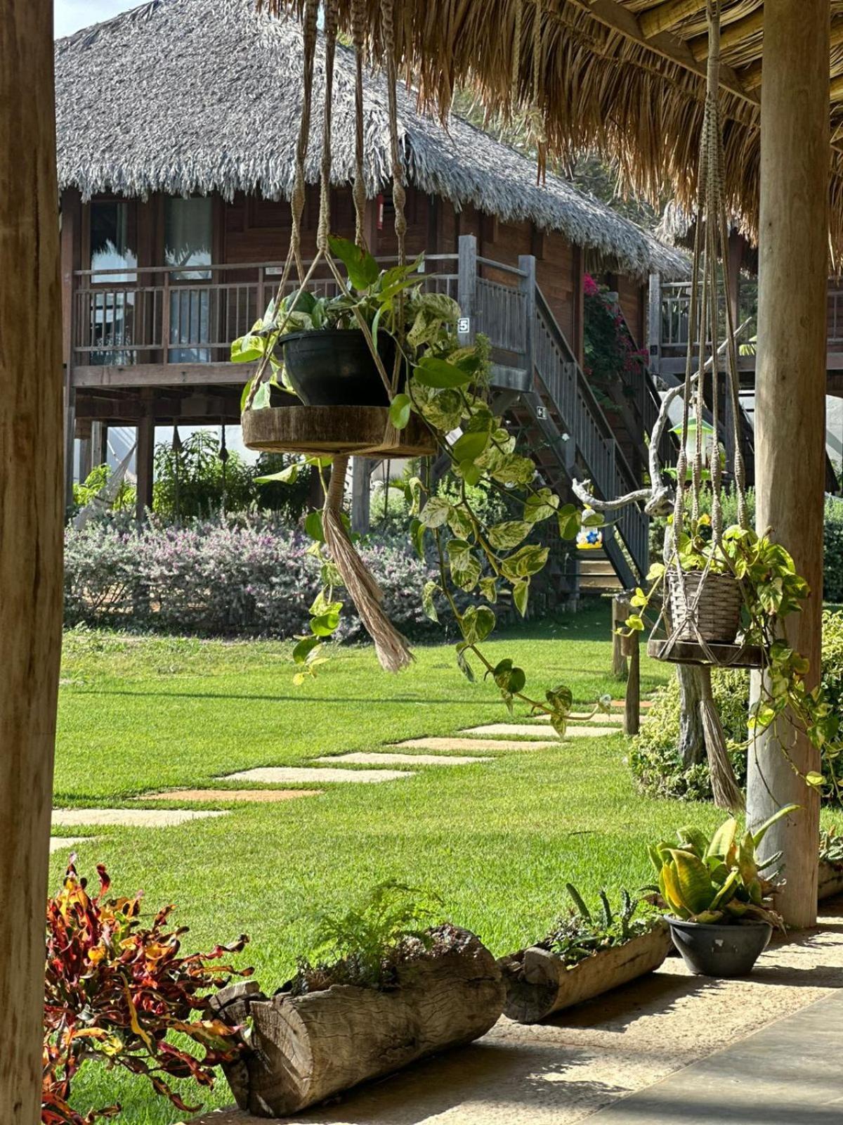 Pousada Casa Caju Bangalows Cumbuco Bagian luar foto